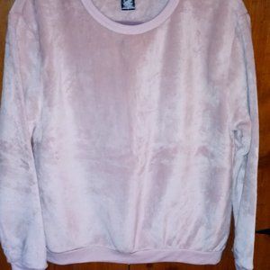 Soft light pink pull over Top